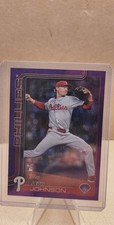 2025 Topps Series 2 - Seth Johnson #362 Purple Rainbow Foilboard /250 (RC)