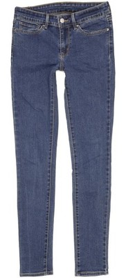 Levi's Damen Jeans blau Skinny Slim Stretch W27 L32 (102356)
