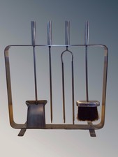 Mid Century Modern Fire Tools Set George Nelson Era