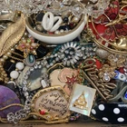 Vintage To Modern Costume Jewelry Mixed Lot Brooch/Earring/Necklace