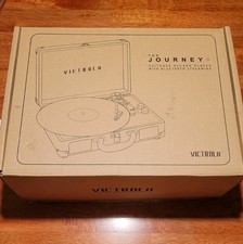 VICTROLA Journey Bluetooth Record Player Suitcase Built-In Speakers. NEW MIB