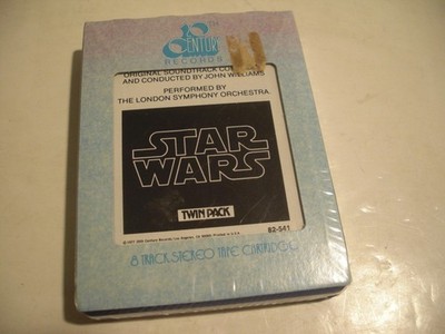 NEW SEALED 8-Track Tape 1977 Star Wars John Williams London Symphony Orch 82-541
