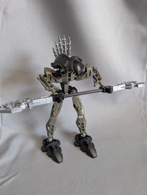LEGO Bionicle Black Rahkshi  VORAHK 8591 Complete Build with Kraata