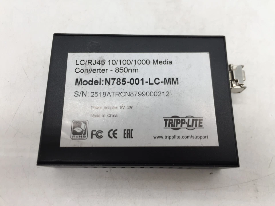 Tripp Lite LC Multimode Media Converter N785-001-LCMM UNIT ONLY FREE S/H - Image 4 of 4