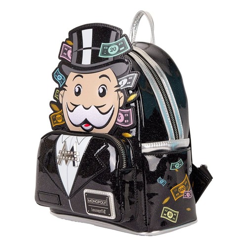 💼 Loungefly x Monopoly Mini Rucksack - Mr. Monopoly Edition Collector Hasbro💼 - Bild 6 von 6