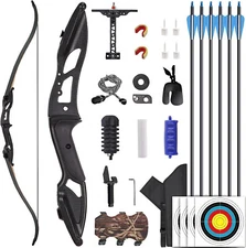 Hunting Bow Set Archery Bow - Takedown Bow Adults Bow Set Practice Bows Hunting