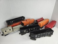 Lionel O Gauge Rolling Stock Lot of 8- 2200, 25000, 6119, 9160, 6462 more