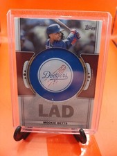 2023 Topps Mookie Betts Team Commemorative  Logo Patch Relic