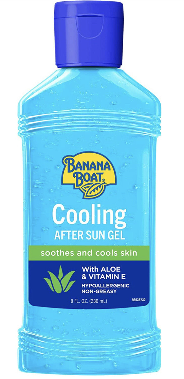 cooling after sun gel