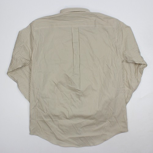 NEW Cabela's Oxford Long Sleeve PTTN L Tall Rivermoss Stripe Button Down Shirt - Picture 3 of 12