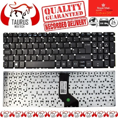 New ACER ASPIRE E5-573 E5-722 ES-573G E5-573T NSK-REBBQ UK L/O KEYBOARD FREE P&P