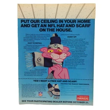 OWENS CORNING FIBERGLAS 1984 ADVERTISING