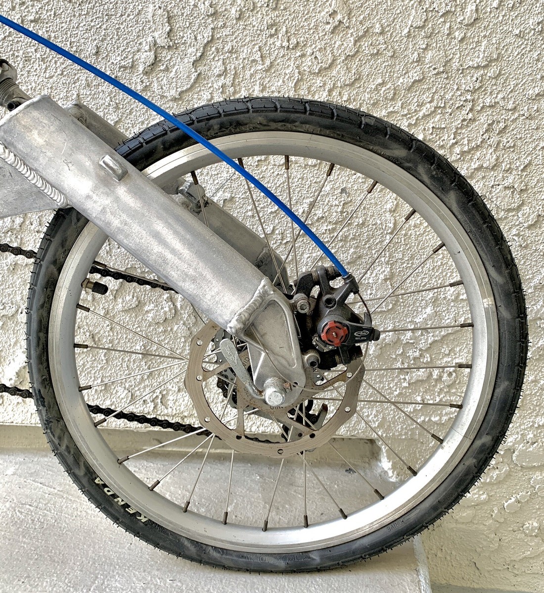 Vintage Satori Silver Alloy Aluminum Folding Stowaway 21 Speed