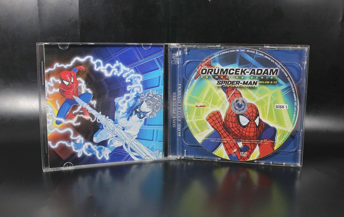 VCD Spider-Man The New Animated Series 2003 Turkish DUB Complete