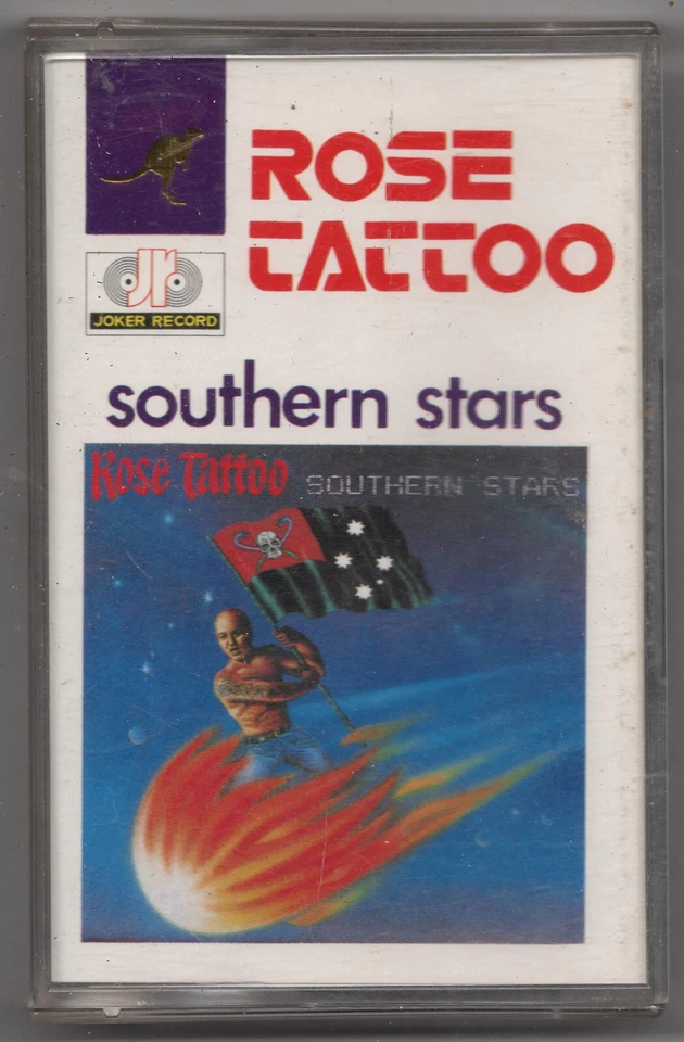 1984 MUSIC AUDIO CASSETTE TAPE - [ALBUM: SOUTHERN STARS] GROUP: ROSE TATTOO - Image 3 of 4