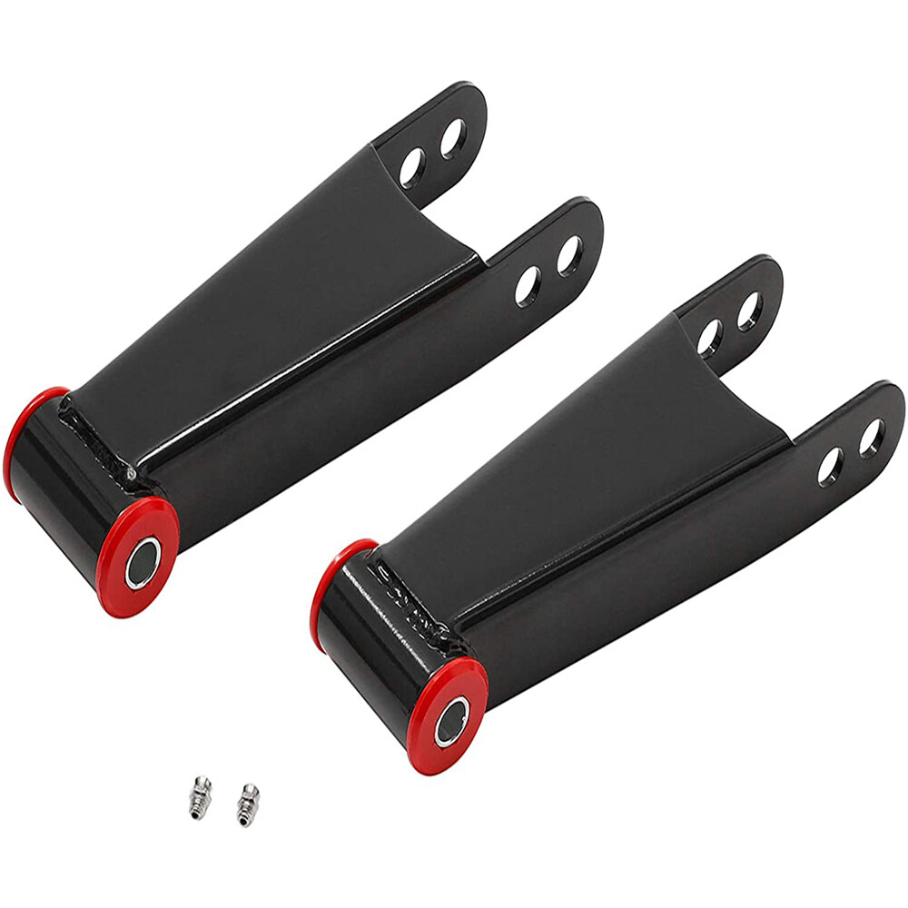 3 Inch Rear Drop Shackles For 01-10 Chevy GMC Sierra Silverado 1500HD 3500HD 2WD - Foto 8