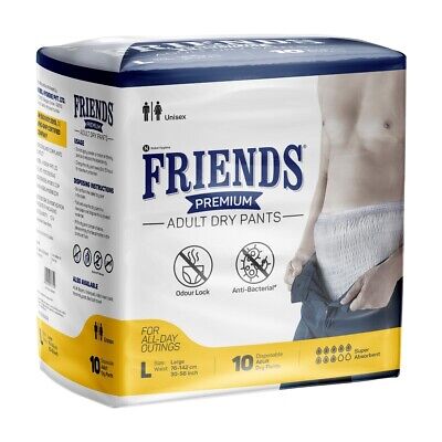 FRIENDS Overnight Diaper Pants Pack Of 10 [L-XL] in Mumbai at best price by  Nobel Hygiene Pvt Ltd - Justdial