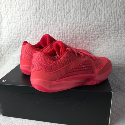 Zapatos de baloncesto Nike KD16 para hombre talla 9,5 'Ember Glow' rojo universitario DV2917-803 - Imagen 8 de 12
