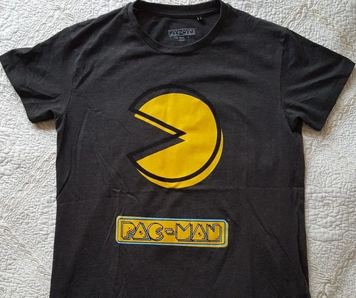 TSHIRT PAC-MAN Taille S Retro Gaming Arcade Gamer atari Namco idée cadeau kdo