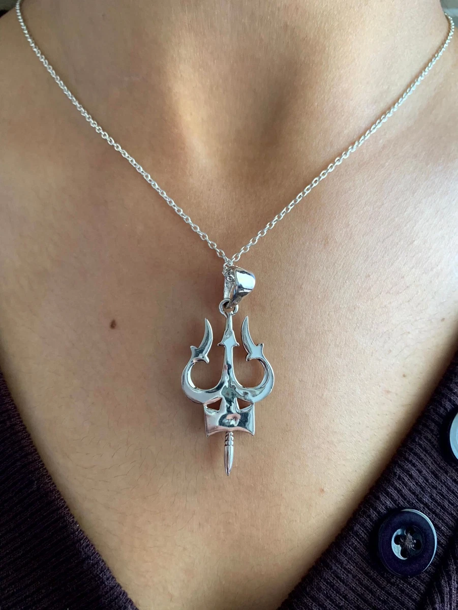 Shiva online trident pendant