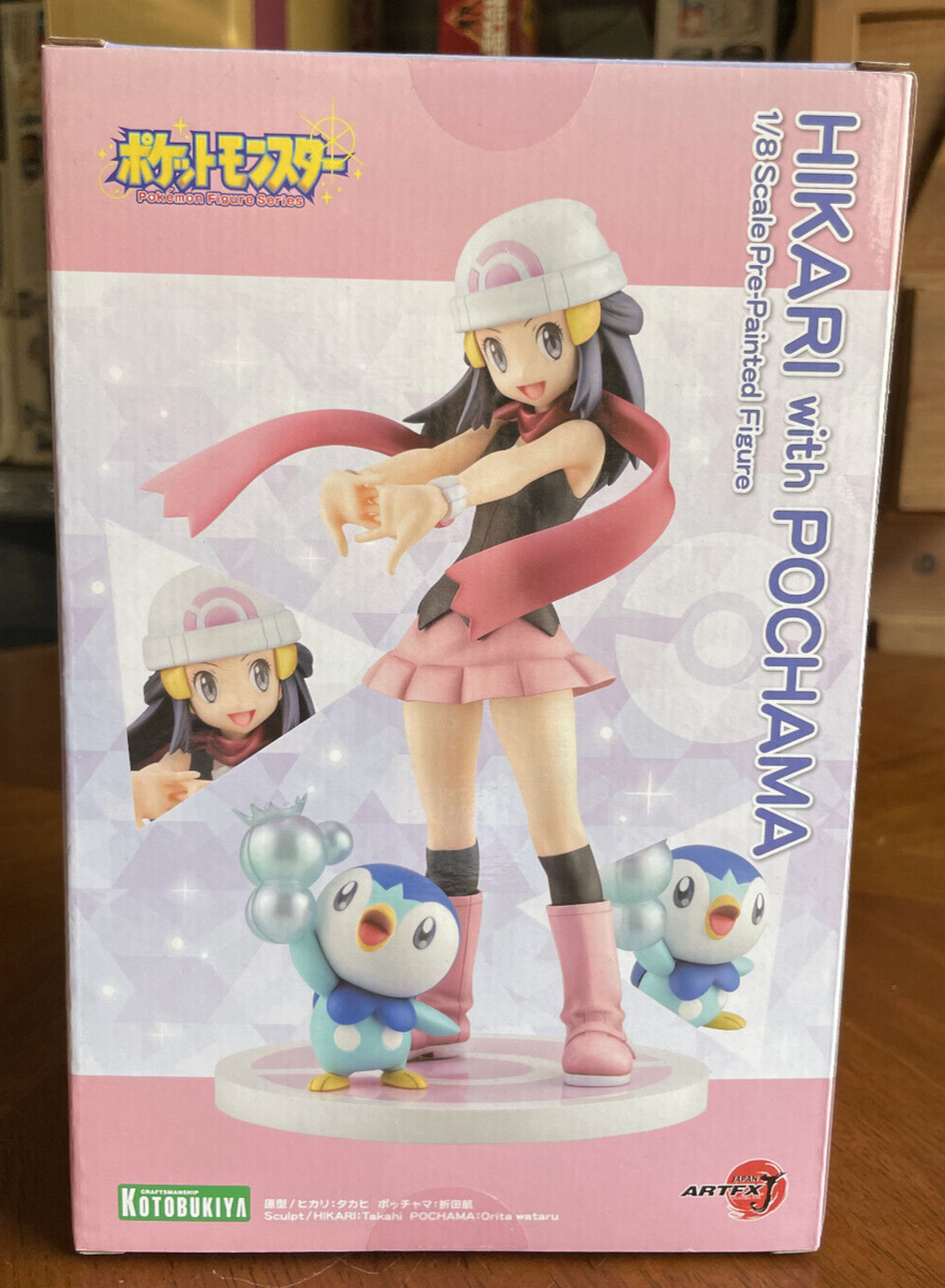 Kotobukiya ARTFX J Hikari with Pochama Dawn with Piplup Pokemon