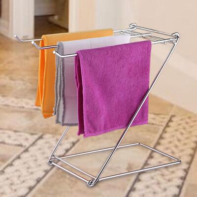 Hand Towel Rack Space Saving Towel Storage Stand Drying Rack