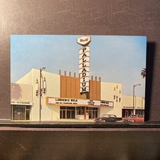 MCM World Famous Palladium Theatre Dance Floor Lawrence Welk Vintage Postcard CA