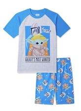 Star Wars Baby Yoda Boys 2pc Pajama Set Size XS 4/5 NWT