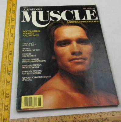 Arnold Schwarzenegger Muscle magazine 1979 bodybuilding