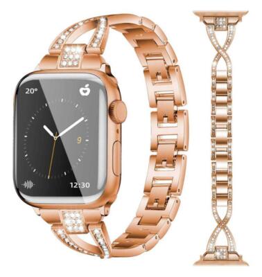 Watch Strap Bracelet Apple Watch Amazon Mesime Bling Diamond Metal