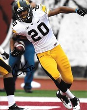 CLEVELAND BROWNS CHRISTIAN KIRKSEY HAND SIGNED IOWA HAWKEYES 8X10 PHOTO W/COA