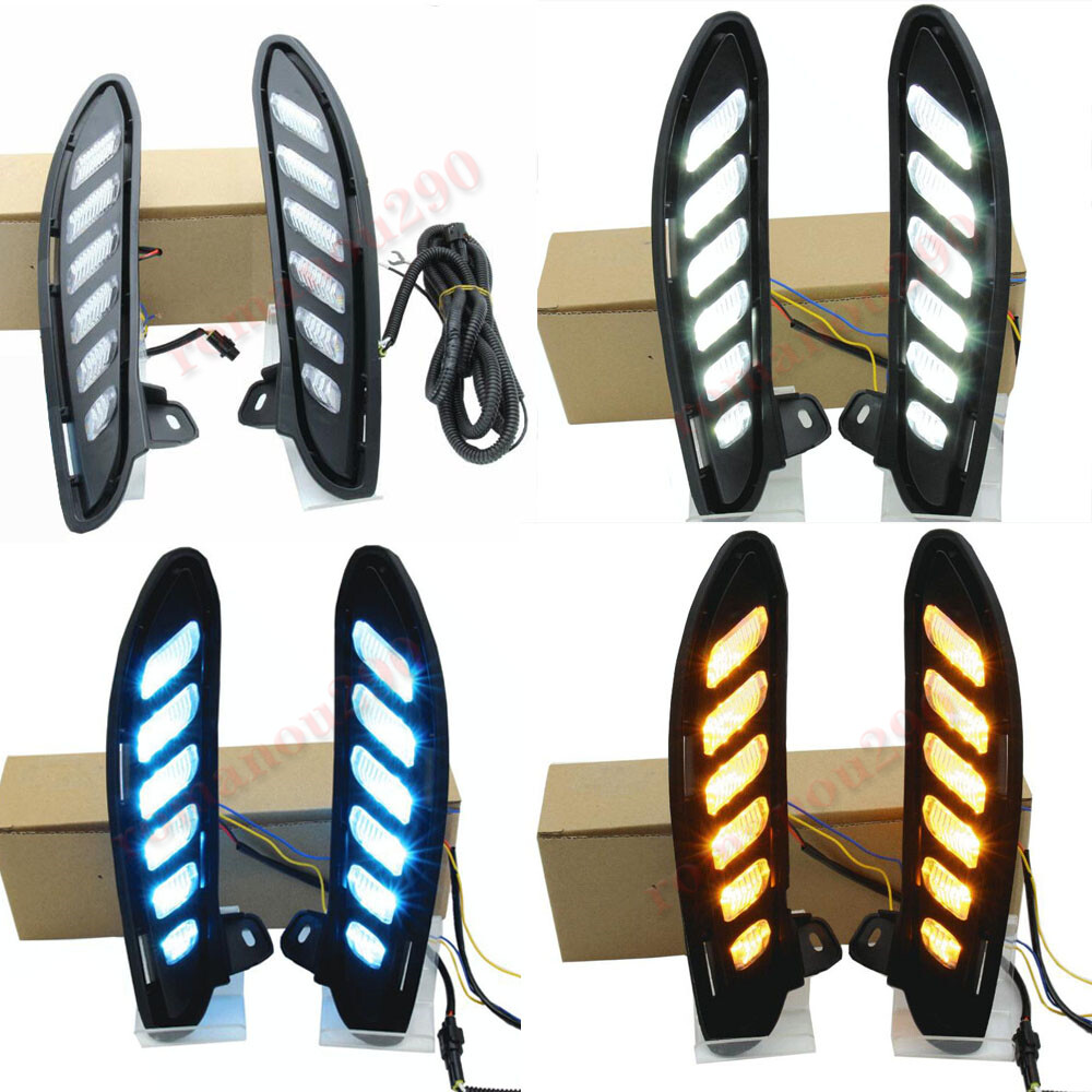 2021 2022 For Toyota Venza LED Daytime Running Lights/ Turn signal