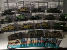 Militärfahrzeuge Sammlung Atlas Verlag 1:43 neuwertig mit Blatt zur Auswahl 1-28