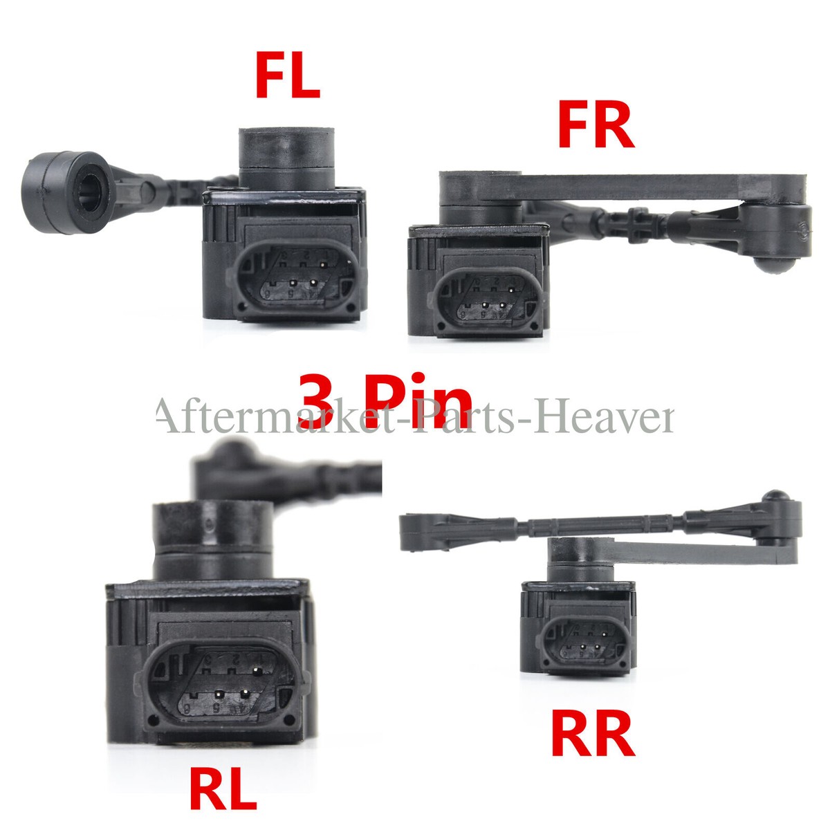 AIR SUSPENSION HEIGHT SENSOR FRONT RIGHT FOR LAND ROVER DISCOVERY 3 LR020157 505