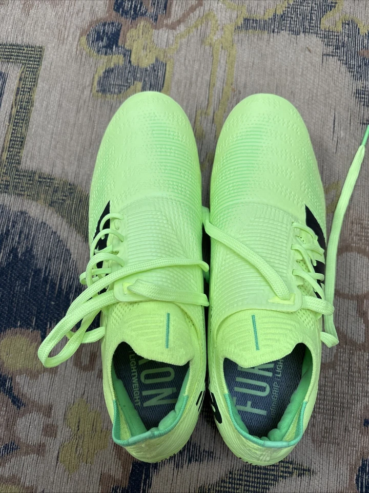 Zapatos de fútbol New Balance Furon Pro V7+ FG, talla 9, Vapor, Tekela, verdes Foto 3 de 4