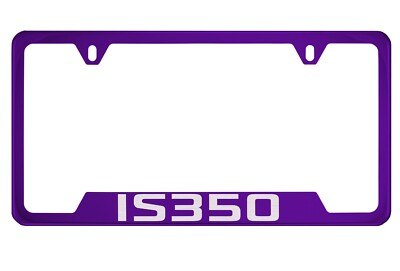#ad #ad Purple License Plate Frame for IS350 $15.50
