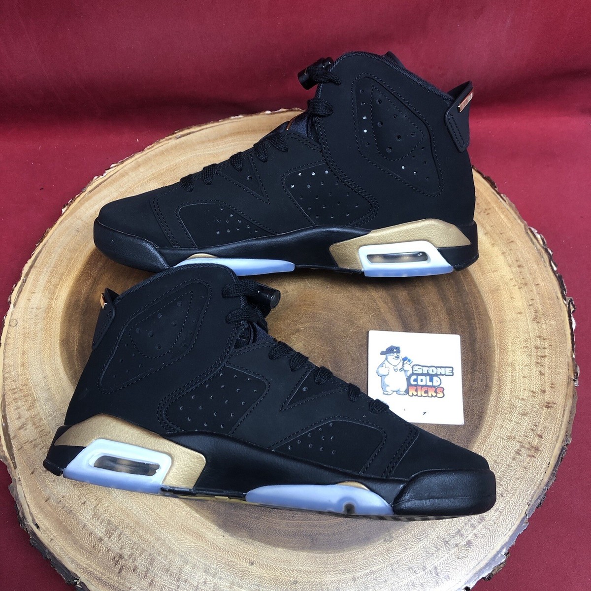 Nike Air Jordan 6 Retro DMP Black & Gold Youth 5Y CT4964-007 | eBay