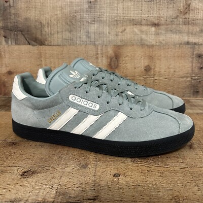 Adidas Gazelle Super Suede Mens Size 11.5 Mint White CQ2796 RARE