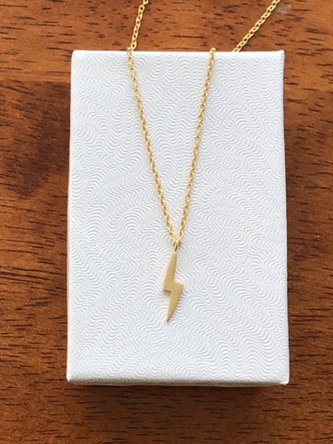 925 Sterling Silver Small Lightning 