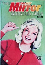 Daily Mirror Book For Girls 1980 Vintage Hardback Annual