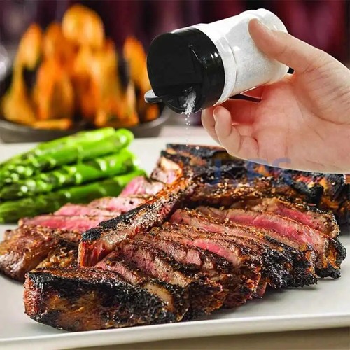 Plastic Seasoning Bottle 200ml Spice Containers Clear Plastic Spice Jar BBQ - Picture 11 of 14