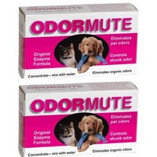 Odormute Non-Poisonous Pet Odor Eliminator Original Enzime Formula 3 oz. 2PCK