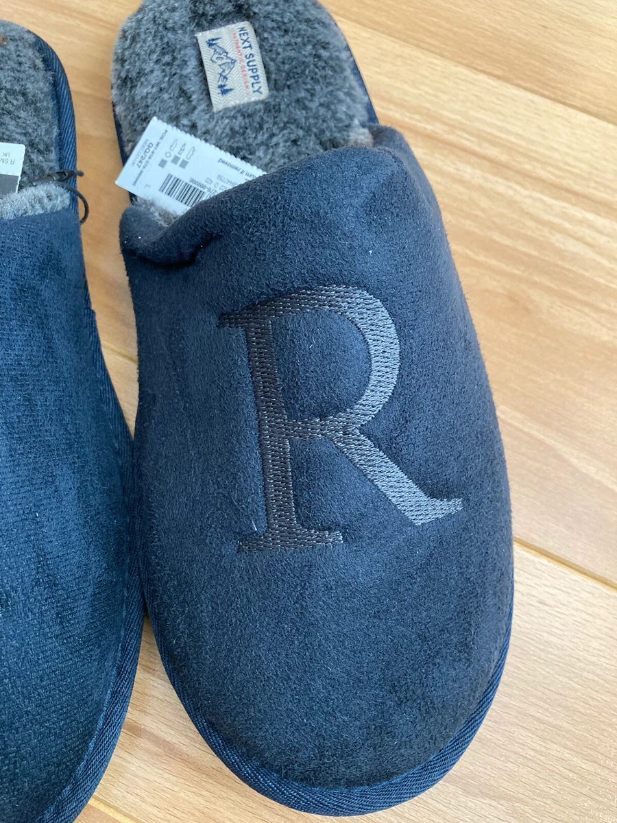 Next mens slippers clearance sale