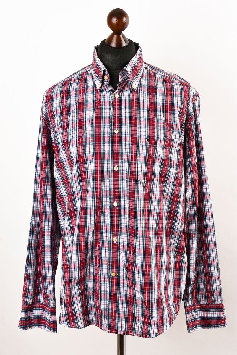【Barbour】L/S BIG Check Shirts with Patch Barbour Mens Edgar Tailored Long Sleeve Shirt – ShopCGX