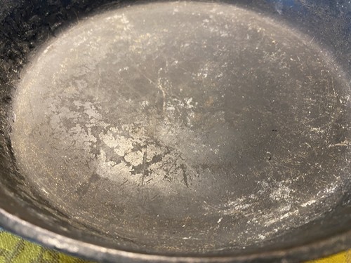 VINTAGE WAGNER WARE SIDNEY O #8 Cast Iron Fry Pan Skillet 1058 C - Picture 9 of 10