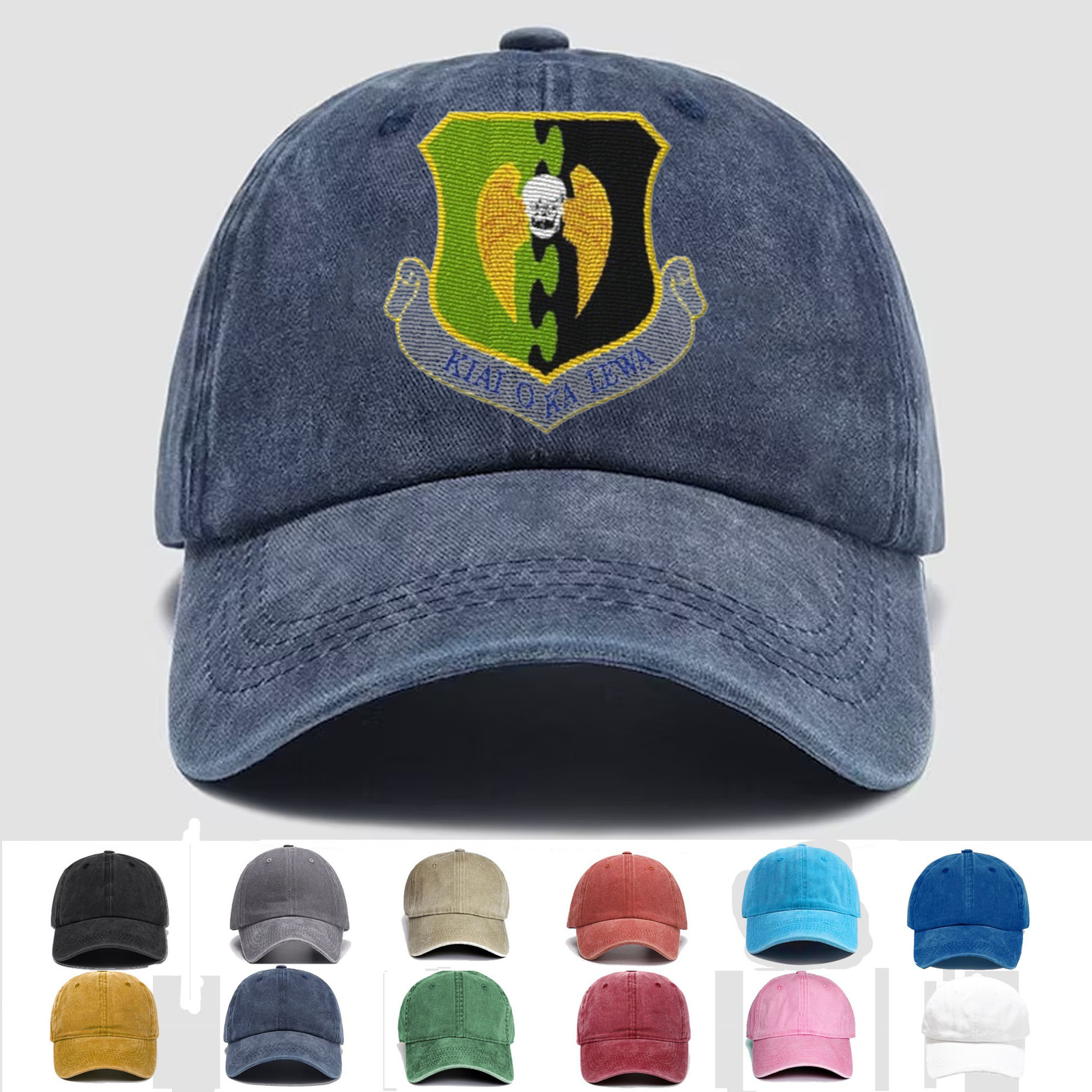 Custom Personalization Embroidered Hat 5th Bomb Wing, Veteran Cap, Trucker Hat