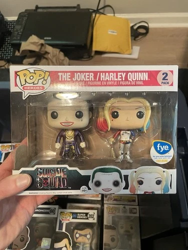 Funko Pop Suicide Squad Harley Quinn Joker 2 Pack Fye Exclusive