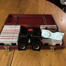 Stereo Realist red button slide 3D viewer Works With Case  1954 Slides