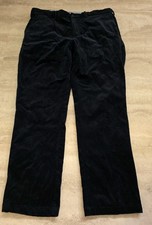 Polo Ralph Lauren Pants Men's 38x32  38 31 Blue Flat Front Corduroy