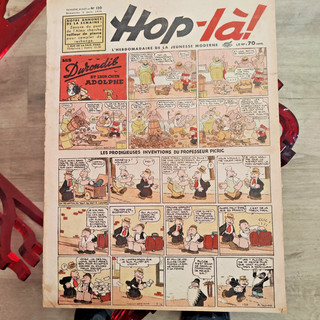 JOURNAL HOP LA! N° 130 2 JUIN 1940 POPEYE PRINCE VAILLANT MANDRAKE